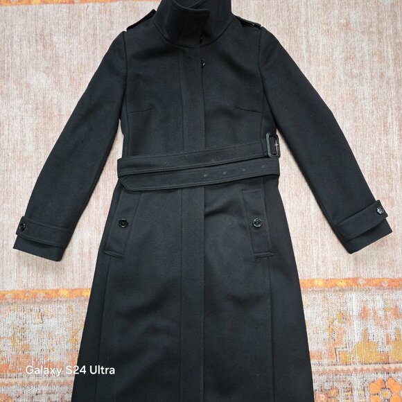 Burberry Women’s Wool Trench Coat – Size UK 6 / US 4 / IT 38 - Picture 1 of 10
